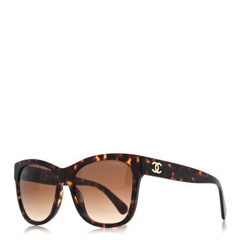 chanel 5380 sunglasses tortoise